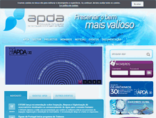 Tablet Screenshot of apda.pt